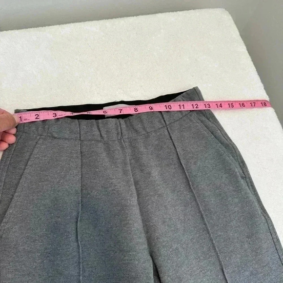 Everlane The Dream Pant XS Heather Grey Charcoal Tapered Tailored Stretch - Picture 13 of 16